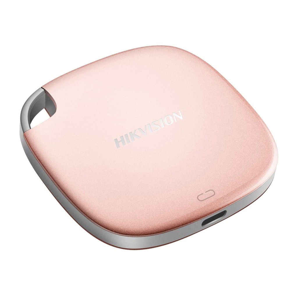 (HS-ESSD-T100/512G/PINK) Hikvision - Disco de Estado Solido Externo/Portatil USB 3.1 Tipo C 512Gb Rosado Hikstorage