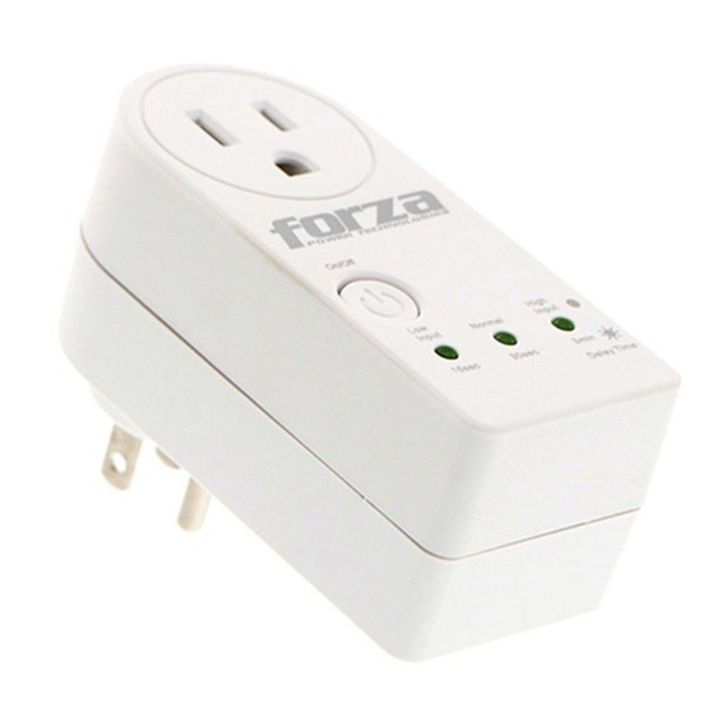 (FVP-1201B) Forza - Protector de Voltaje 120V 1800W (1) x NEMA Universal 5-15R Giro de 350°