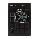 (FX-2200LCD) Forza - UPS Interactivo 2200VA/1200W Pantalla LCD 110V (8) x NEMA 5-15R + USB + Coaxial