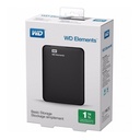 Disco Duro Externo Western Digital 1Tb Portatil Elements WDBUZG0010BBK-WESN