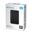 Disco Duro Externo Western Digital 4Tb Portatil Elements WDBU6Y0040BBK-WESN