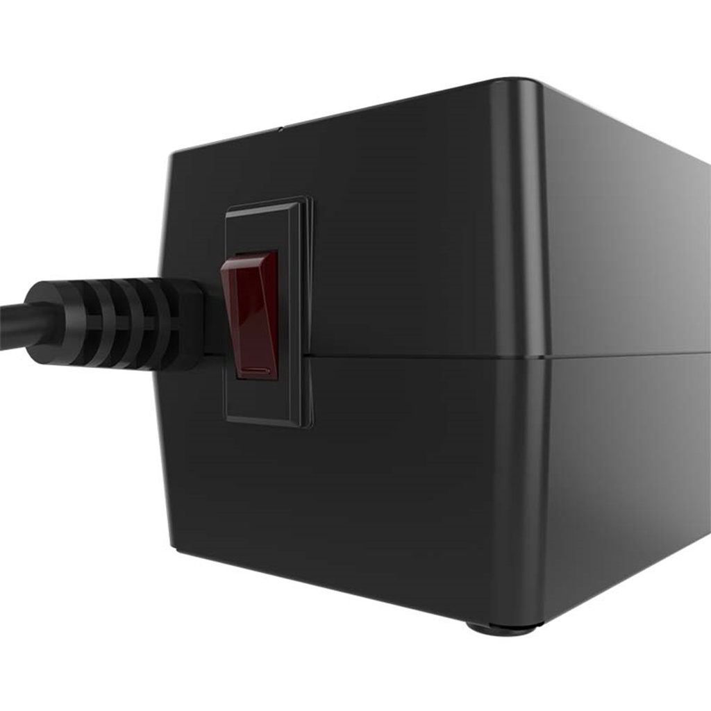 (FVR-1011USB) Forza - Regulador Automático de Voltaje 110V 1000VA/500W (4) x NEMA 5-15R