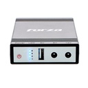 (DC-140USB) Forza - Mini UPS y Cargador Portátil de 14W Puerto USB Salidas de 5/9/12VCC