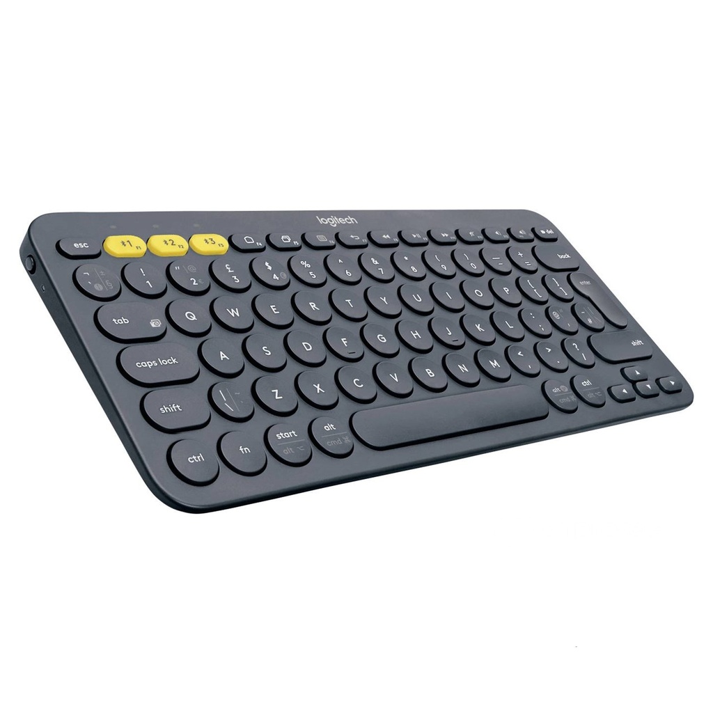 Teclado Bluetooh Multidispositivo (Español) Logitech (Negro) K380