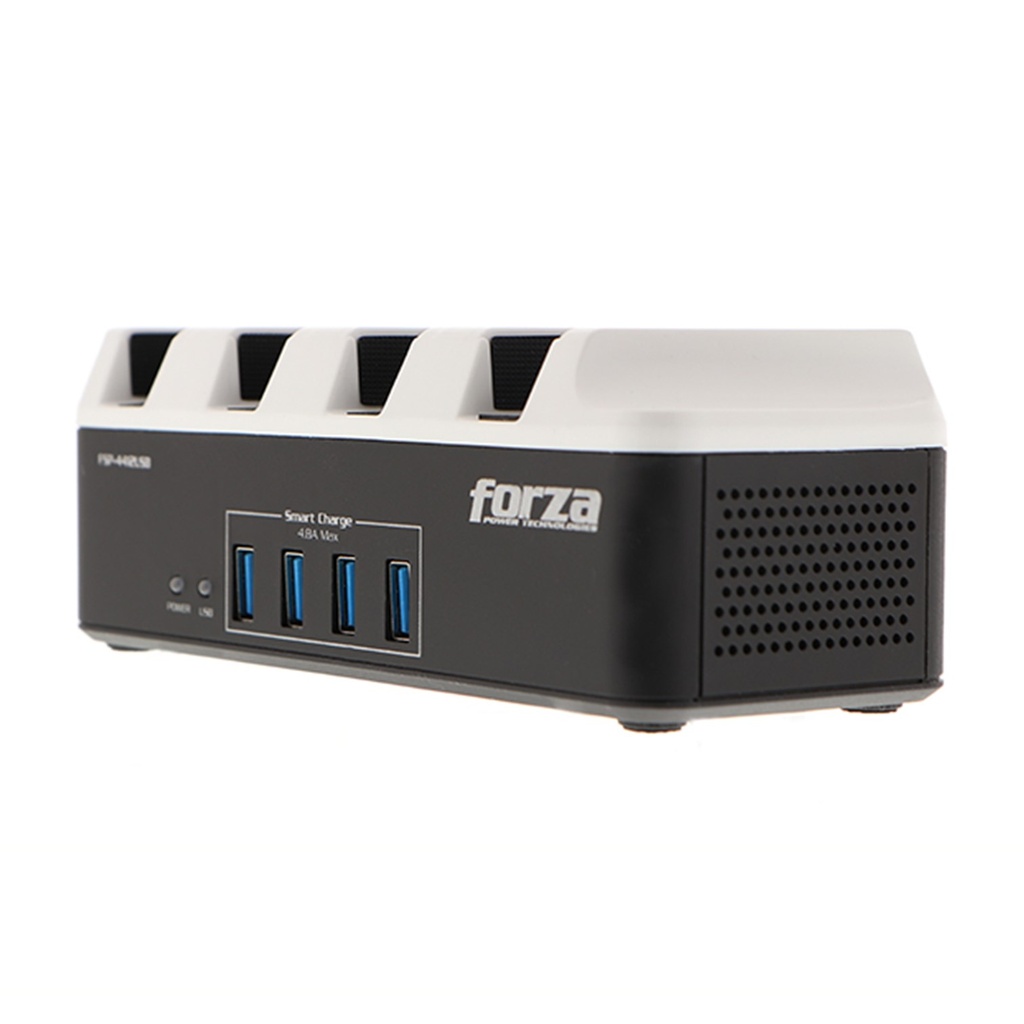 (FSP-4412USB) Forza - Estación de Carga 1250J/1300W (4) x NEMA 5-15R (4) USB 110V/240V