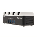 (FSP-4412USB) Forza - Estación de Carga 1250J/1300W (4) x NEMA 5-15R (4) USB 110V/240V