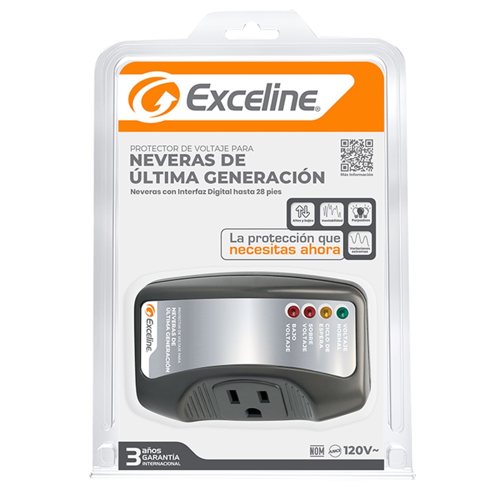 (GSM-NP120) Exceline - Protector de Nevera de Ultima Generacion 110V (Enchufable)