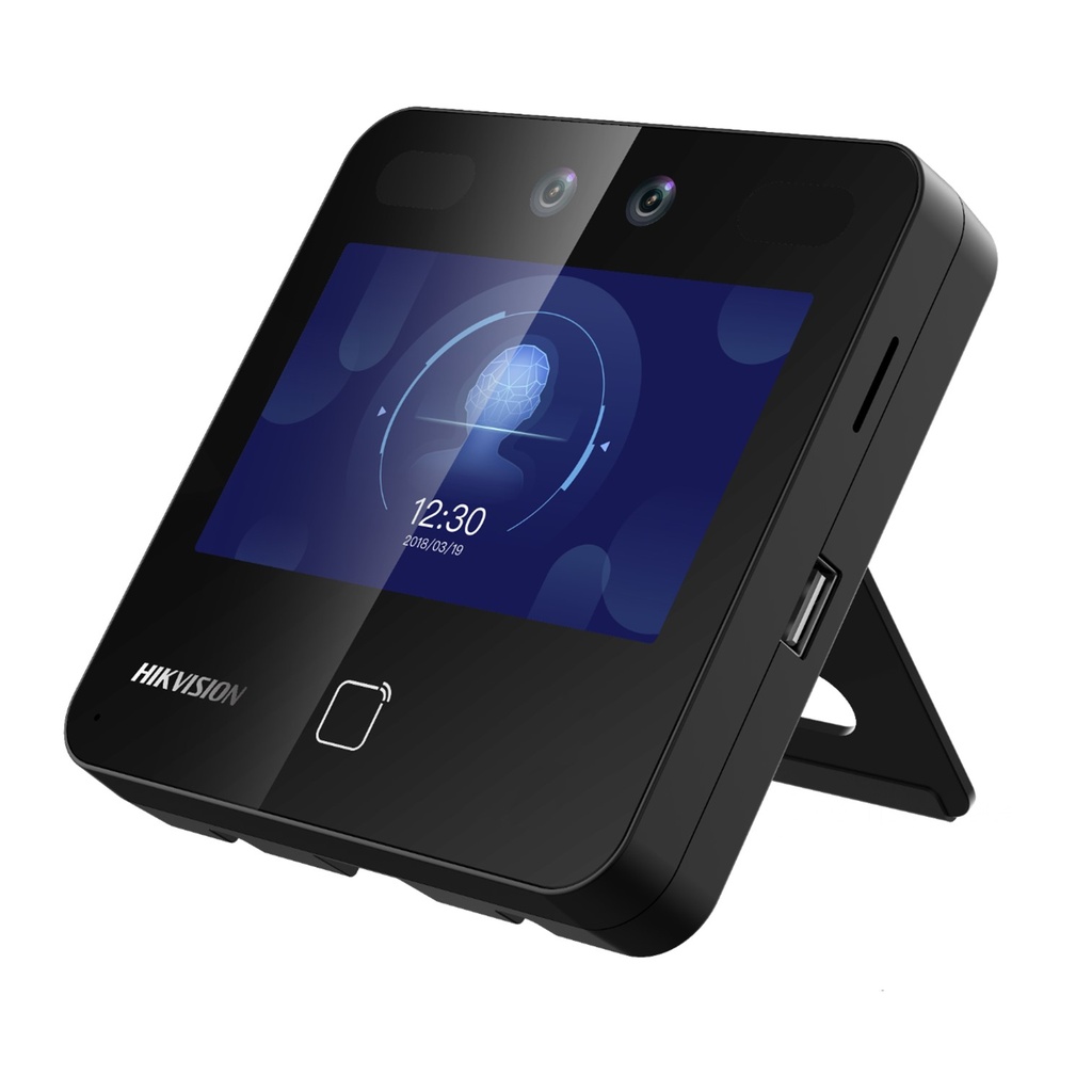 (DS-K1T343EWX) Hikvision - Control de Acceso y Asistencia WiFi/Touch Tarjetas EM y Facial