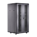 [FS6827-MDM/600x800] Onlink - Rack de Piso Cerrado 27U 600x800x1387mm con Puerta Frontal de Malla y Doble Puerta Trasera de Malla