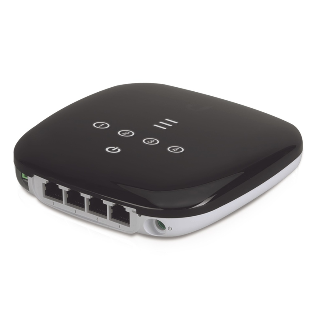 [UF-WIFI] Ubiquiti - UFiber WiFi 802.11n GPON ONU Unidad de red óptica con 1 puerto WAN GPON [SC/APC] + 4 puertos LAN Gigabit Ethernet