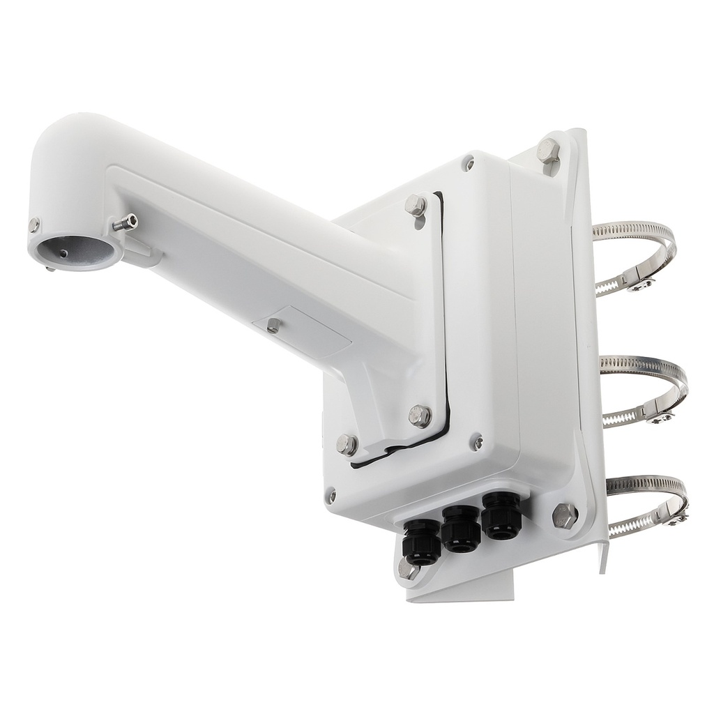 [DS-1602ZJ-BOX-POLE] Hikvision - Montaje de Poste con Caja de Conexión para Cámaras Domos PTZ