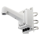 [DS-1602ZJ-BOX-POLE] Hikvision - Montaje de Poste con Caja de Conexión para Cámaras Domos PTZ