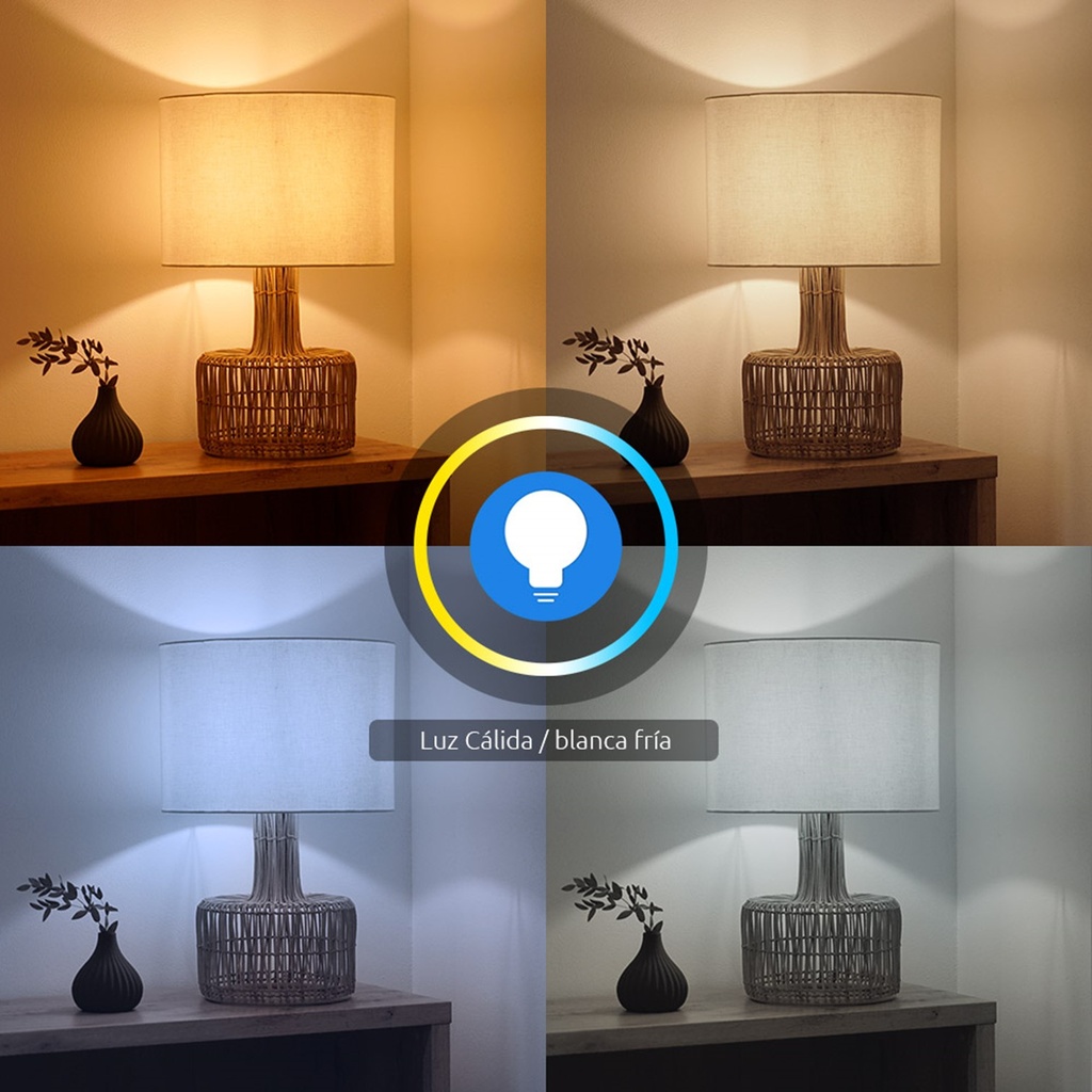 [NHB-C410] Nexxt Home - Bombillo LED 10W RGB Inteligente 110V PAR38 WiFi