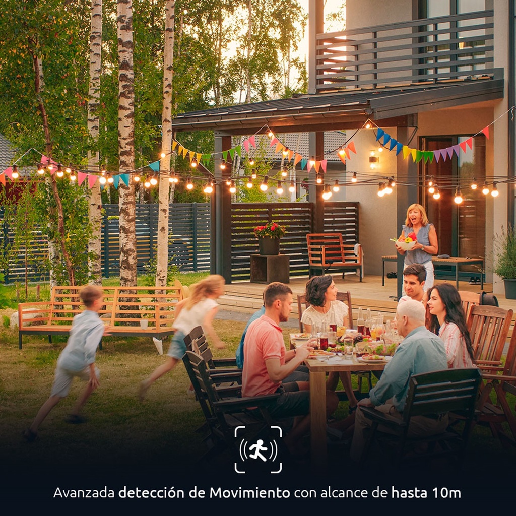 [NHC-O630] Nexxt Home - Cámara Inteligente HD 1080P [2MP] de Bateria para Exteriores/Interiores WiFi