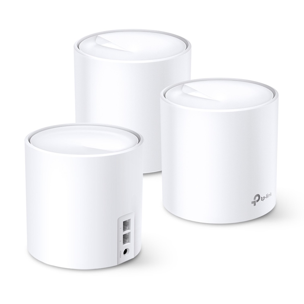 [DECO-X60-3PACK] TP-Link - Router Inalambrico WiFi Mesh Doble Banda AX3000 WiFi6 [3 Unidades]