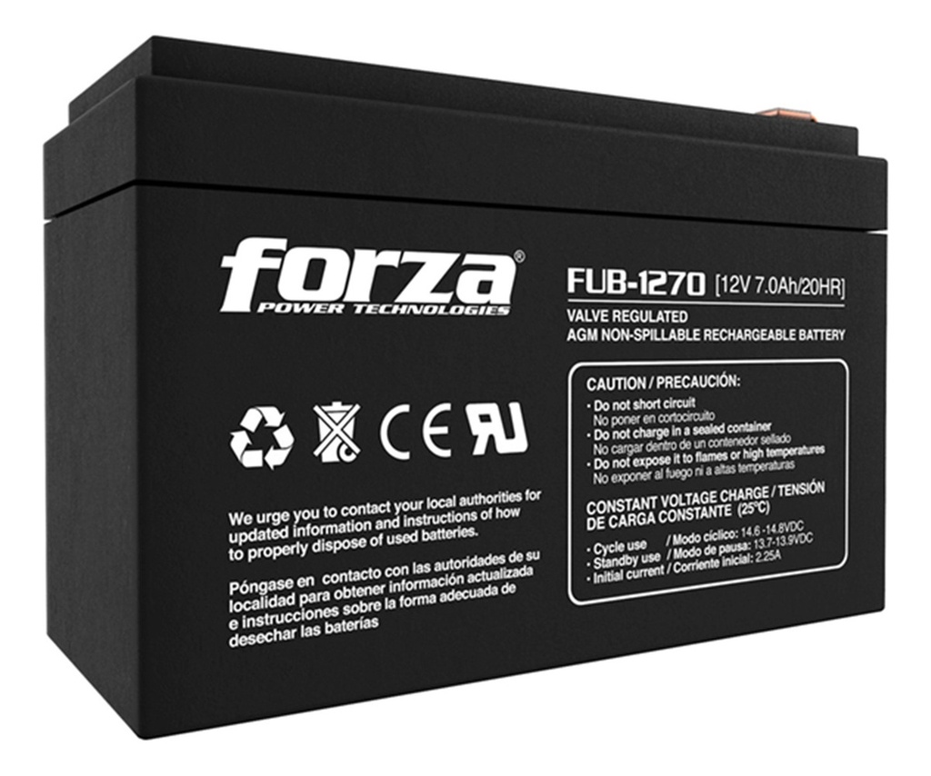 [FUB-1270] Forza - Bateria Sellada 12V 7Ah