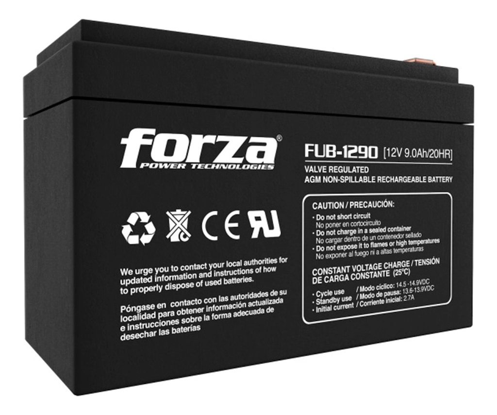 [FUB-1290] Forza - Bateria Sellada 12V 9Ah
