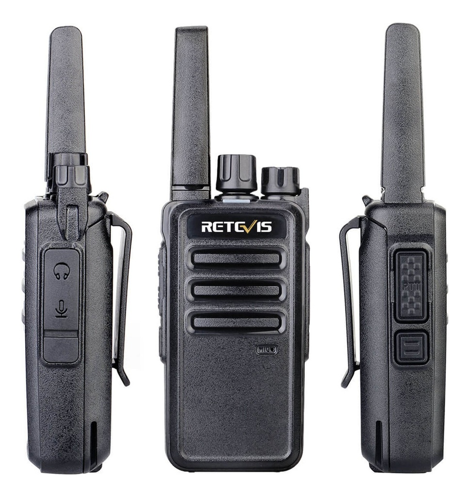 [RT68] Retevis - Radio Portatil FRS 16 Canales [2 Unidades]
