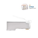 [CM-CAT6A-100-PASS-B] Cable Matters - Conector Molular RJ45 Categoria 6 Blindado Pass-Through Pasante [100 Unidades]