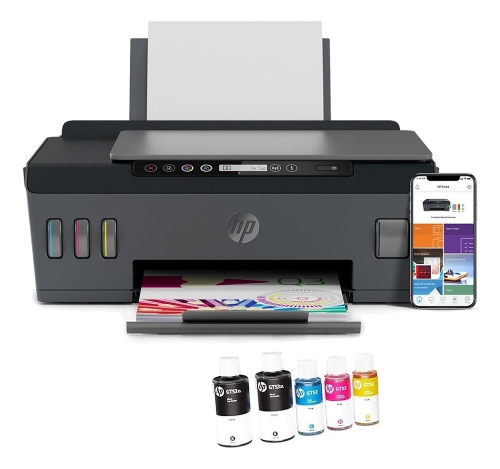 Impresora Smart Tank Multifuncional HP 515