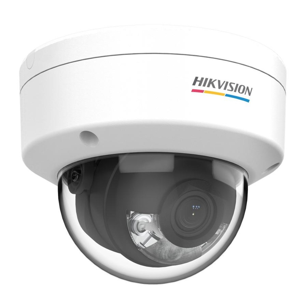 [DS-2CD1127G0-LUF(2.8mm)] Hikvision - Cámara HD Domo ColorVU IP 1080P [2MP] Lente 2.8mm [Metal/Plástico]