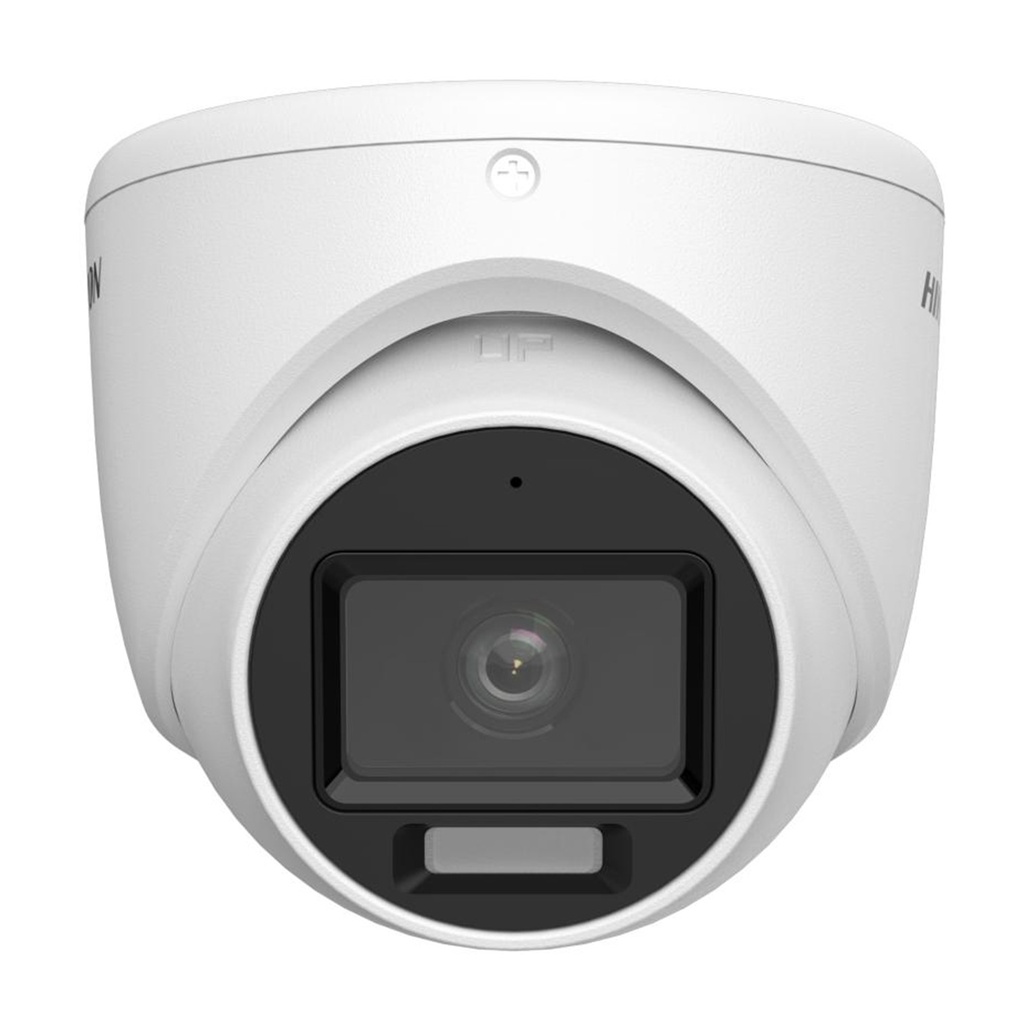 [DS-2CE76D0T-LMFS(2.8mm)] Hikvision - Cámara HD Domo con Audio 1080P [2MP] Lente 2.8mm [Metalico]