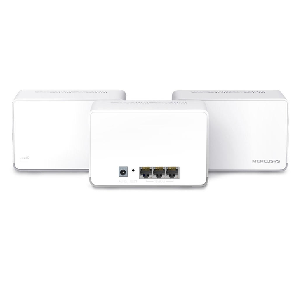 [HALO-H70X-3PACK] Mercusys - Router Inalambrico WiFi Mesh AX1800 [3 Unidades]