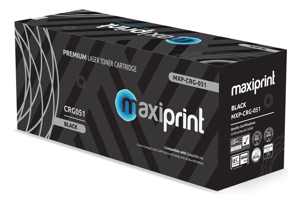Toner Maxiprint Compatible HP Negro CF230A Canon CRG051