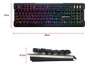[K612] Fantech - Teclado Soldier Ingles Gaming