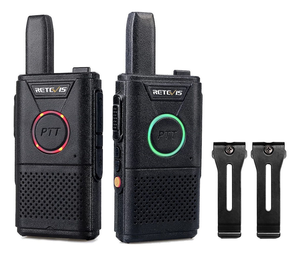 [RT18] Retevis - Radios Portatiles FRS 16 Canales Dual PTT [2 Unidades]
