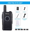 [RT18] Retevis - Radios Portatiles FRS 16 Canales Dual PTT [2 Unidades]