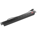 [AW222NXT81] Nexxt - Regleta Horizontal para Montaje en Bastidor 9 Tomas 125V 15Amp