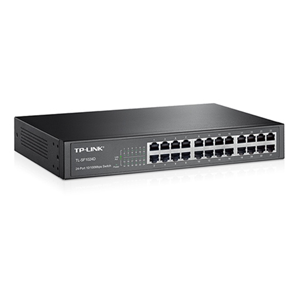 [TL-SF1024D] TP-Link - Switch de Escritorio/Rack de 24 Puertos a 10/100 Mbps