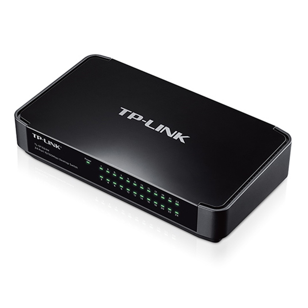 [TL-SF1024M] TP-Link - Switch de Escritorio de 24 Puertos a 10/100 Mbps