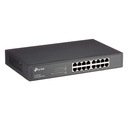 [TL-SG1016D] TP-Link - Switch de Escritorio/Rack de 16 Puertos a Gigabit