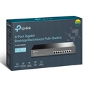 [TL-SG1008MP] TP-Link - Switch de Escritorio/Rack de 8 Puertos a Gigabit POE