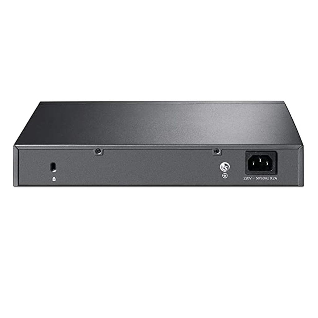 [TL-SG3210] TP-Link - Switch Administrable L2 de 8 Puertos Gigabit con 2 Ranuras SFP JetStream