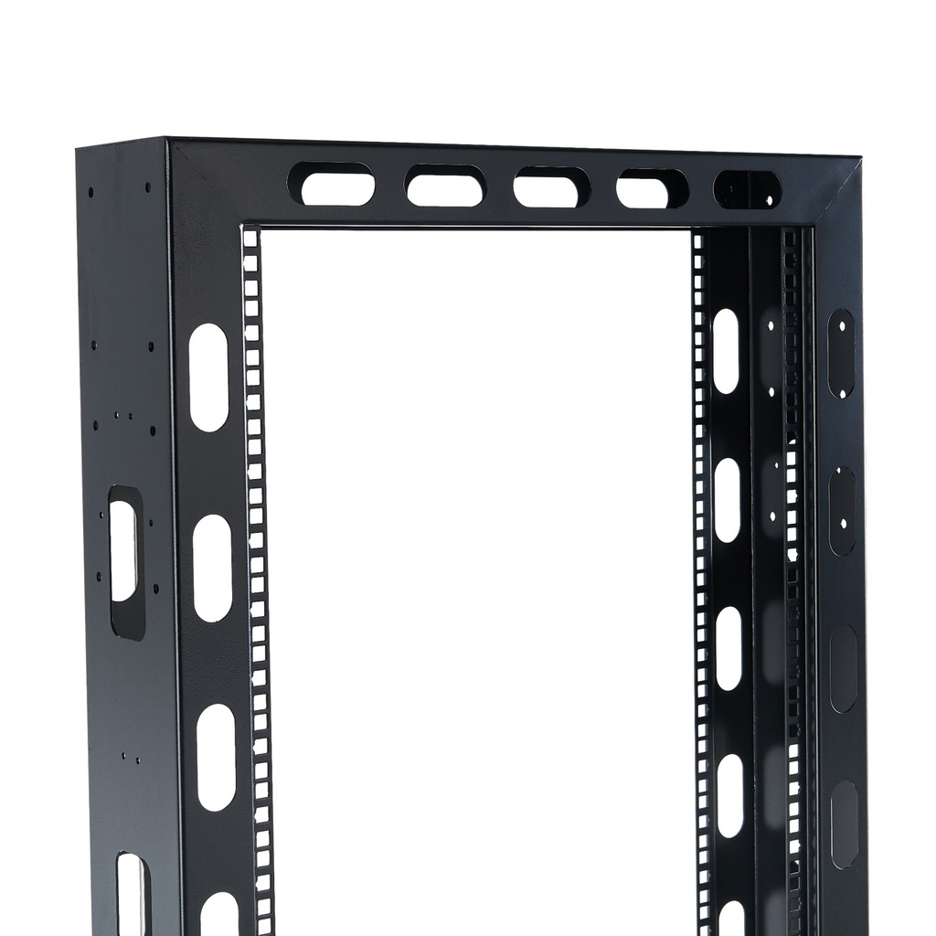 [OR2-42] Onlink - Rack de Piso Abierto con Ruedas 42U 150Kg 2 Postes 600x2053mm