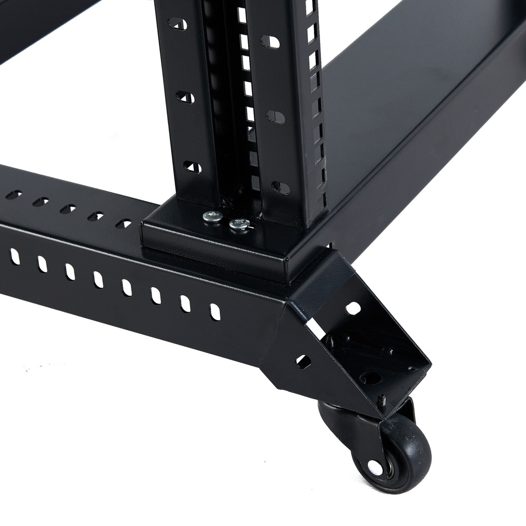 [OR4-42] Onlink - Rack de Piso Abierto con Ruedas 42U 150Kg 4 Postes 600x2053mm