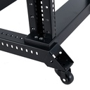 [OR4-42] Onlink - Rack de Piso Abierto con Ruedas 42U 150Kg 4 Postes 600x2053mm