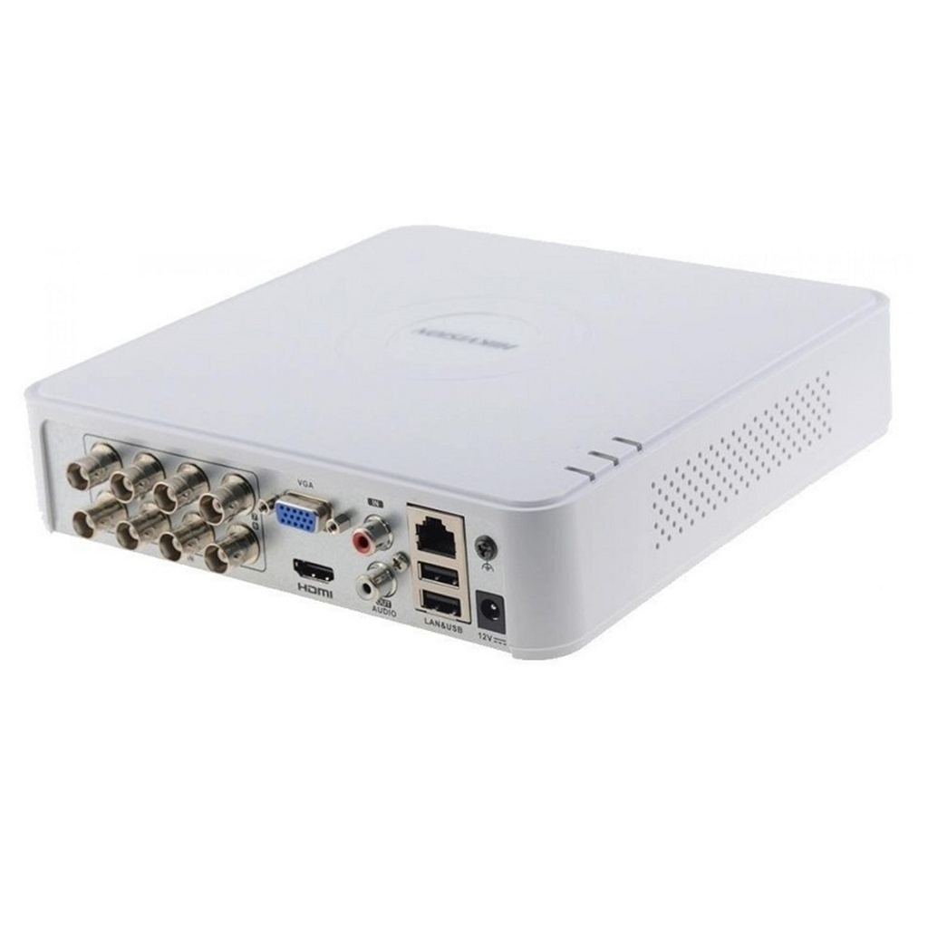 [DS-7108HQHI-K1] Hikvision - DVR 2K [4MP] Pentahibrido 8 Canales TurboHD + 2 Canales IP