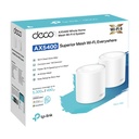 [DECO-X60-2PACK] TP-Link - Router Inalambrico WiFi Mesh Doble Banda AX3000 WiFi6 [2 Unidades]
