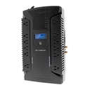 [HT-750LCD] Forza - UPS Interactivo 750VA/450W Pantalla LCD 110V [12] x NEMA 5-15R [6 en Reserva] + USB + Coaxial