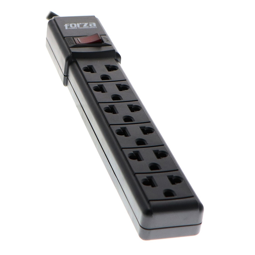 [PS-001B] Forza - Regleta de Alimentacion de 2200W [6] NEMA Universal 120V/240V