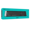 [K230-BLACK] Logitech - Teclado Inalambrico Compacto [Español] [Negro]