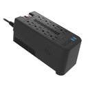 [FVR-1221USB] Forza - Regulador Automático de Voltaje 110V 1200VA/600W 8 + 2 USB