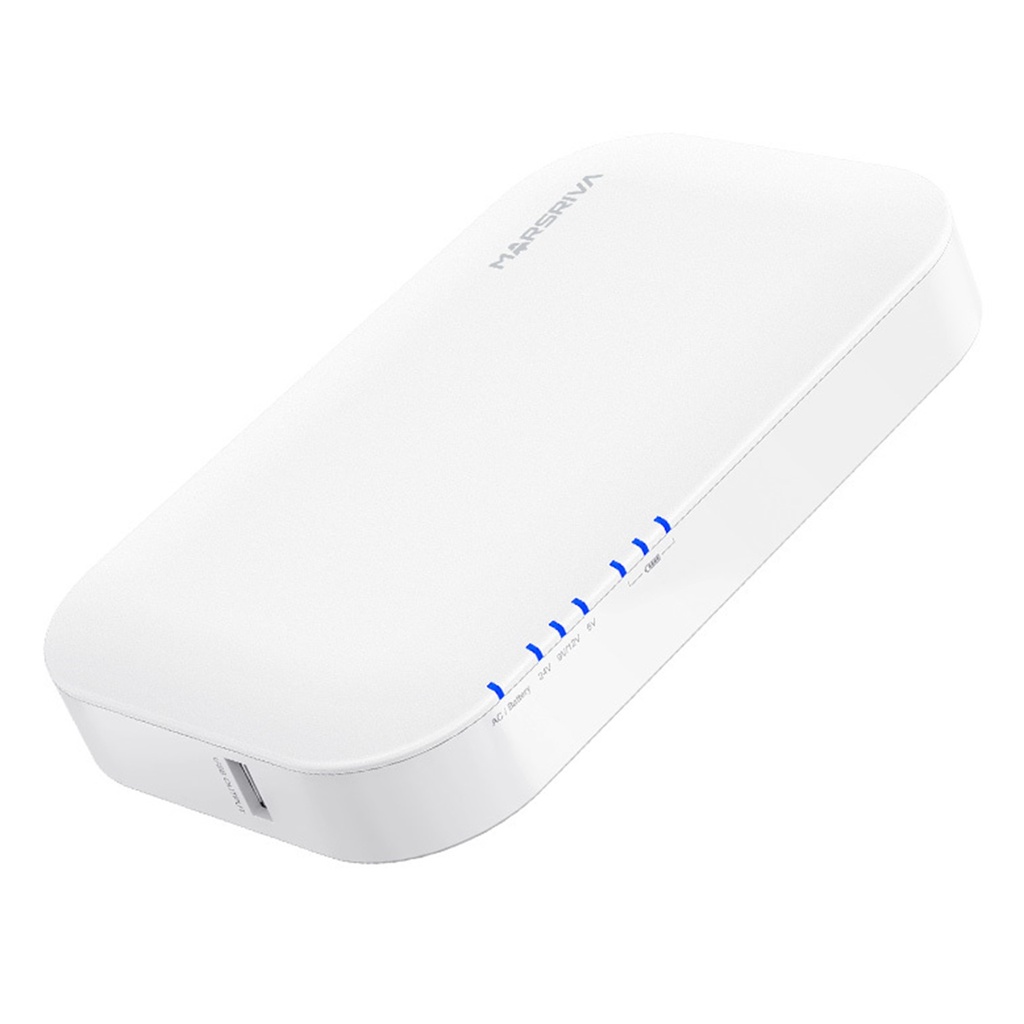 [KP2] Marsriva - Mini UPS 10.000Mah 18W 3 Puertos DC 5V/9V/12V y POE [24V]