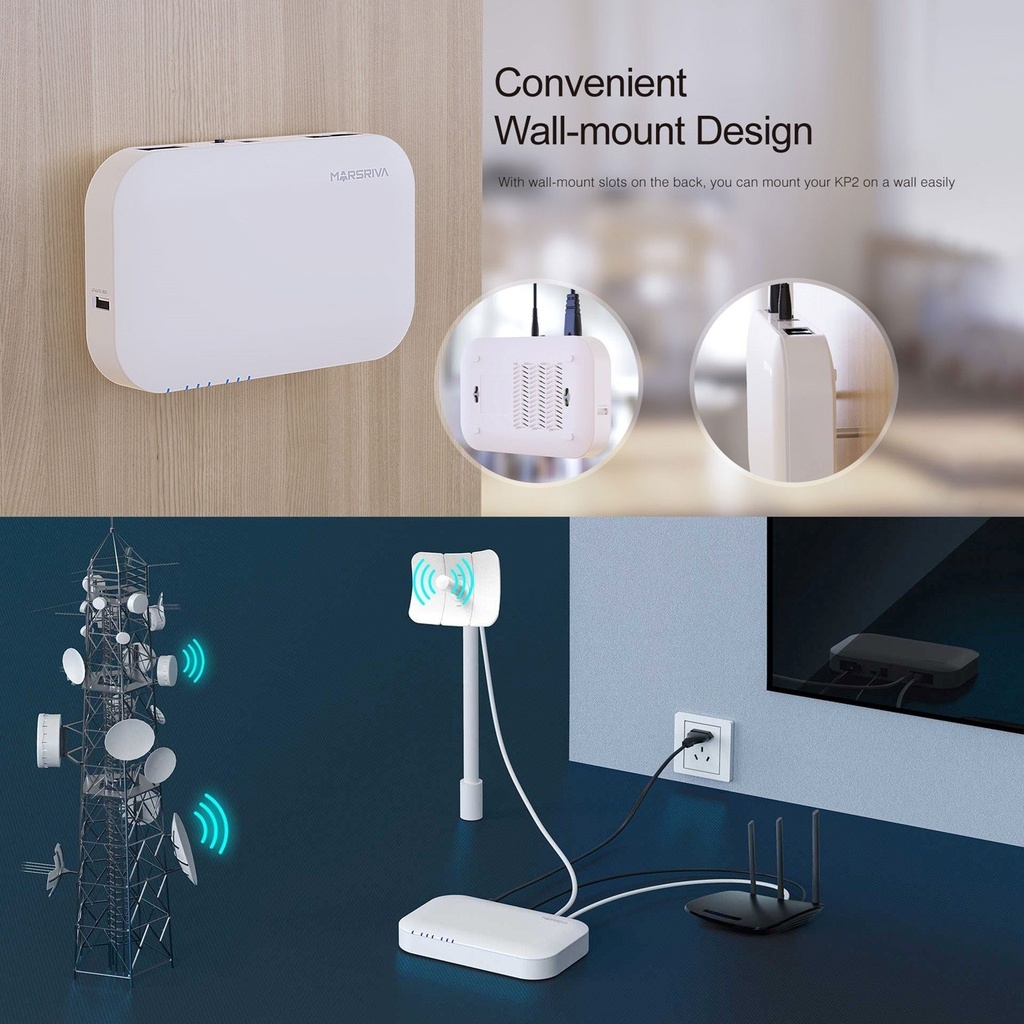 [KP2] Marsriva - Mini UPS 10.000Mah 18W 3 Puertos DC 5V/9V/12V y POE [24V]