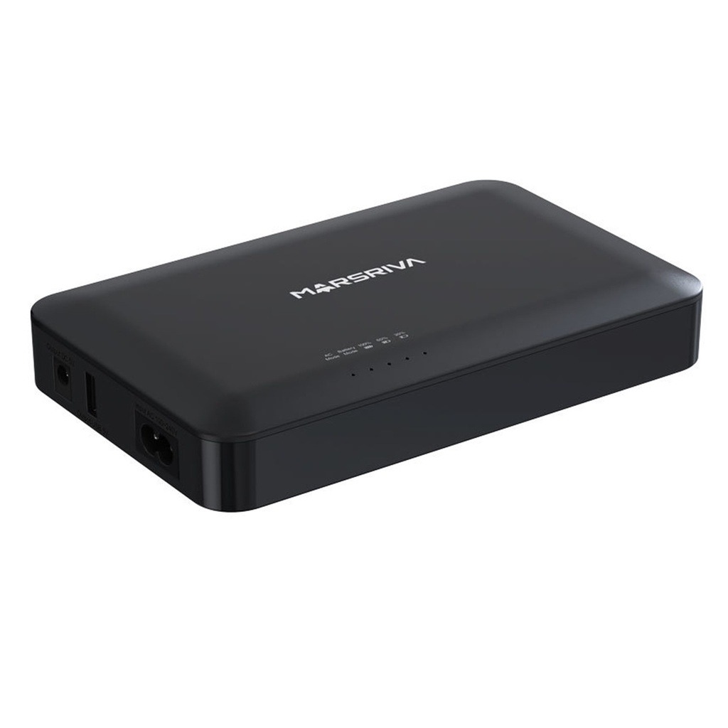 [KP1-EC] Marsriva -  Mini UPS Inteligente 8.000Mah 18W 5 Puertos 4DC y 1USB