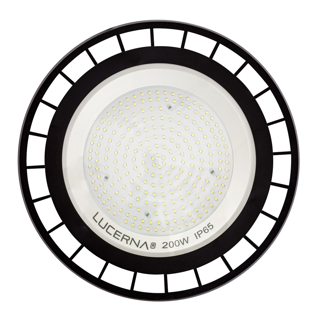 [UFO-200W] Lucerna - Lampara LED UFO 200W 6500K Luz Fria 100lm 100V - 277V